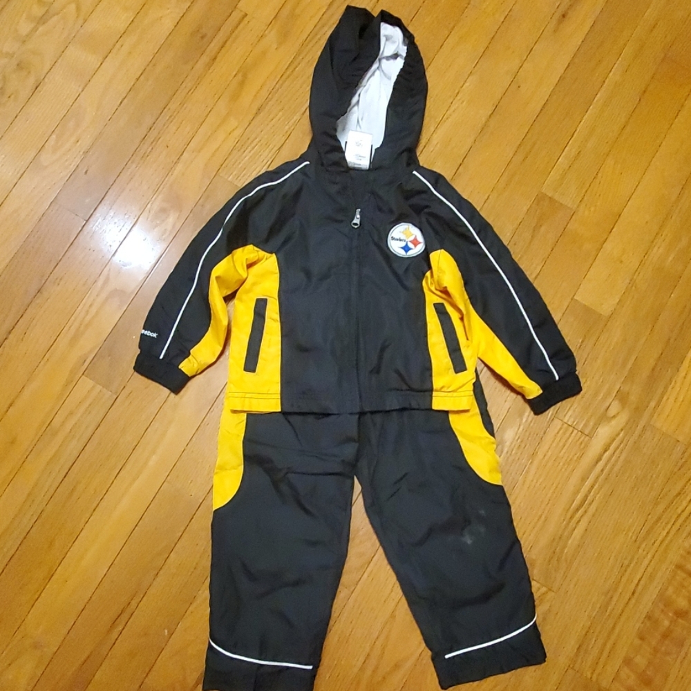 3T Steelers windbreaker set